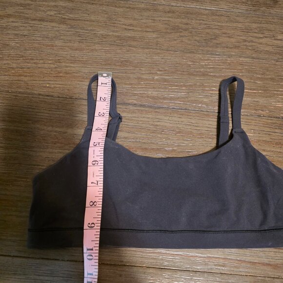 Skims Fits Everybody Scoop Neck Bralette Black NWT Med Deodorant Marks - Picture 7 of 16